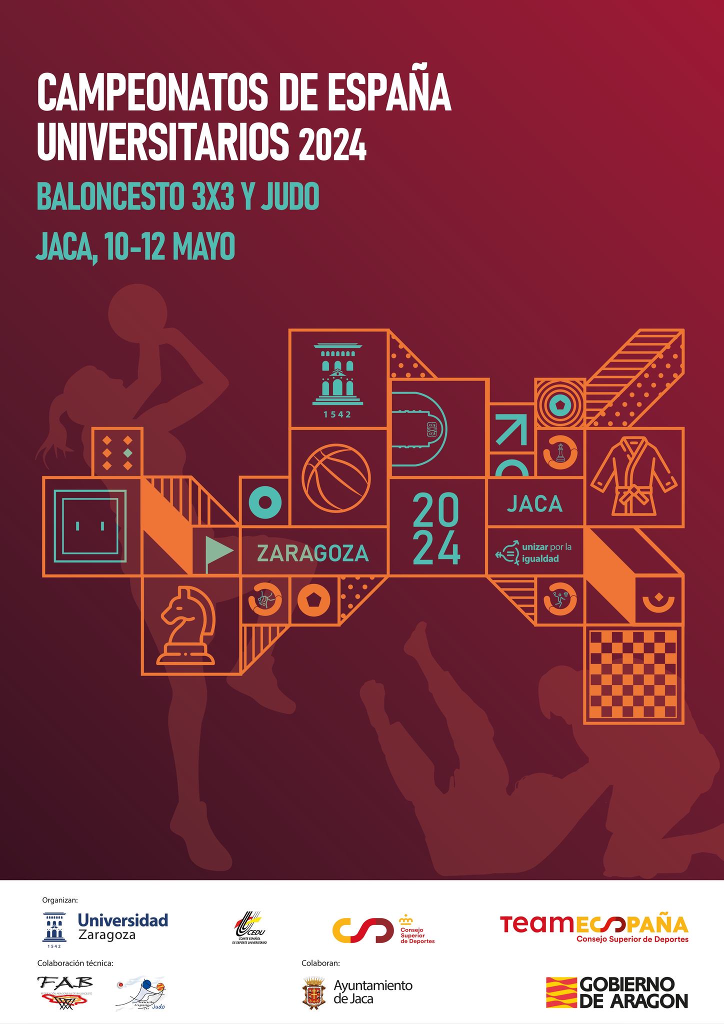 Resultados Campeonato de España de Judo Universitario. Jaca 11-05-24